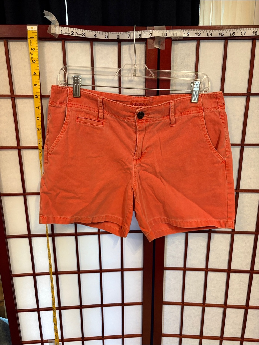 Merona Coral Chino Bermuda Shorts